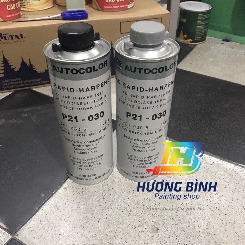 Sơn Rio Auto - Sơn phủ gầm xe chống rỉ sét, chống ồn Rio Autocolor (1 lít)
