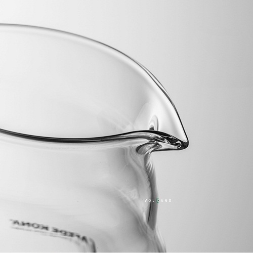 Glass Jar for Storing Cafede Kona Coffee