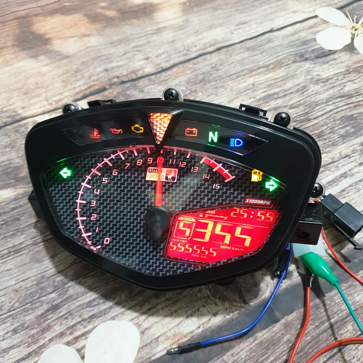 [SIÊU PHẨM MIỄN SHIP] Đồng hồ điện tử KOSO gắn SIRIUS - EXCITER 2010 FS430