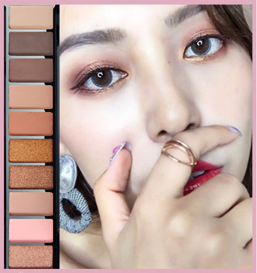 Bảng phấn mắt 10 màu Color Geometry 9999