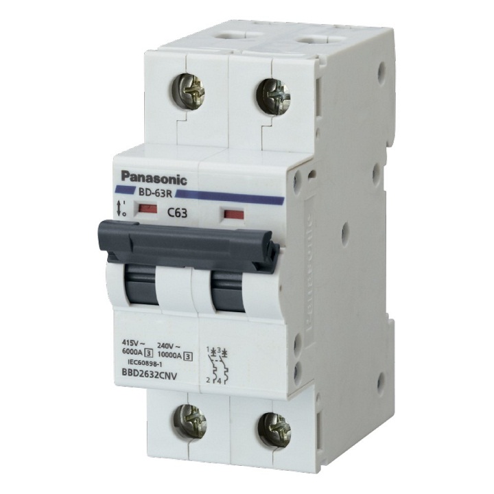 CB ĐÔI 2PHA 40A PANASONIC,CẦU DAO ĐIỆN PANASONIC 16A,20A, APTOMAT 25A,32A,50A,63A PANASONIC