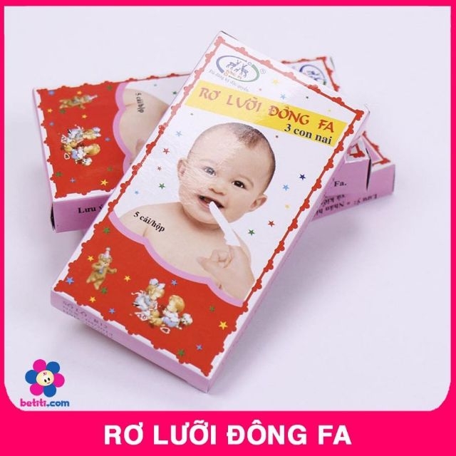 10 Hộp Rơ Lưỡi Đông FA vệ sinh răng miệng cho bé