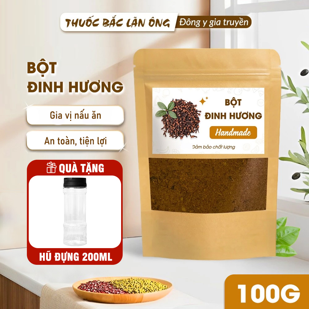 Clove Powder 100g, Cooking Spice, Strong Aroma, Stimulates the Senses
