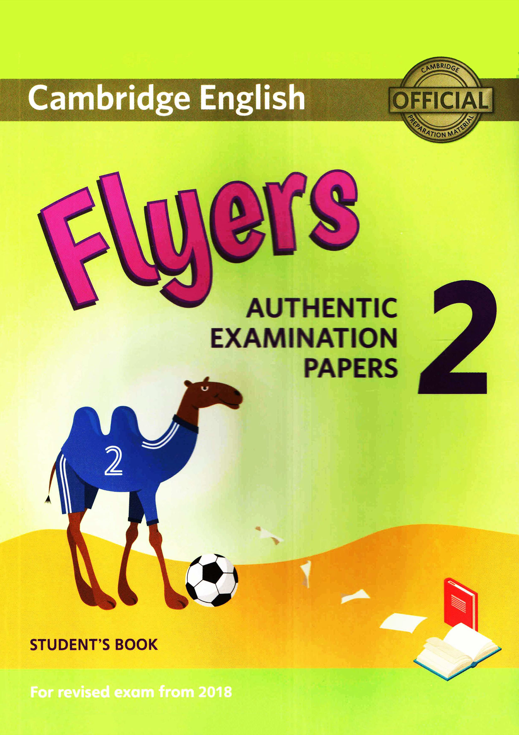 Sách Tiếng Anh FLYERS AUTHENTIC EXAMINATION PAPERS 1-2 (Sách màu)