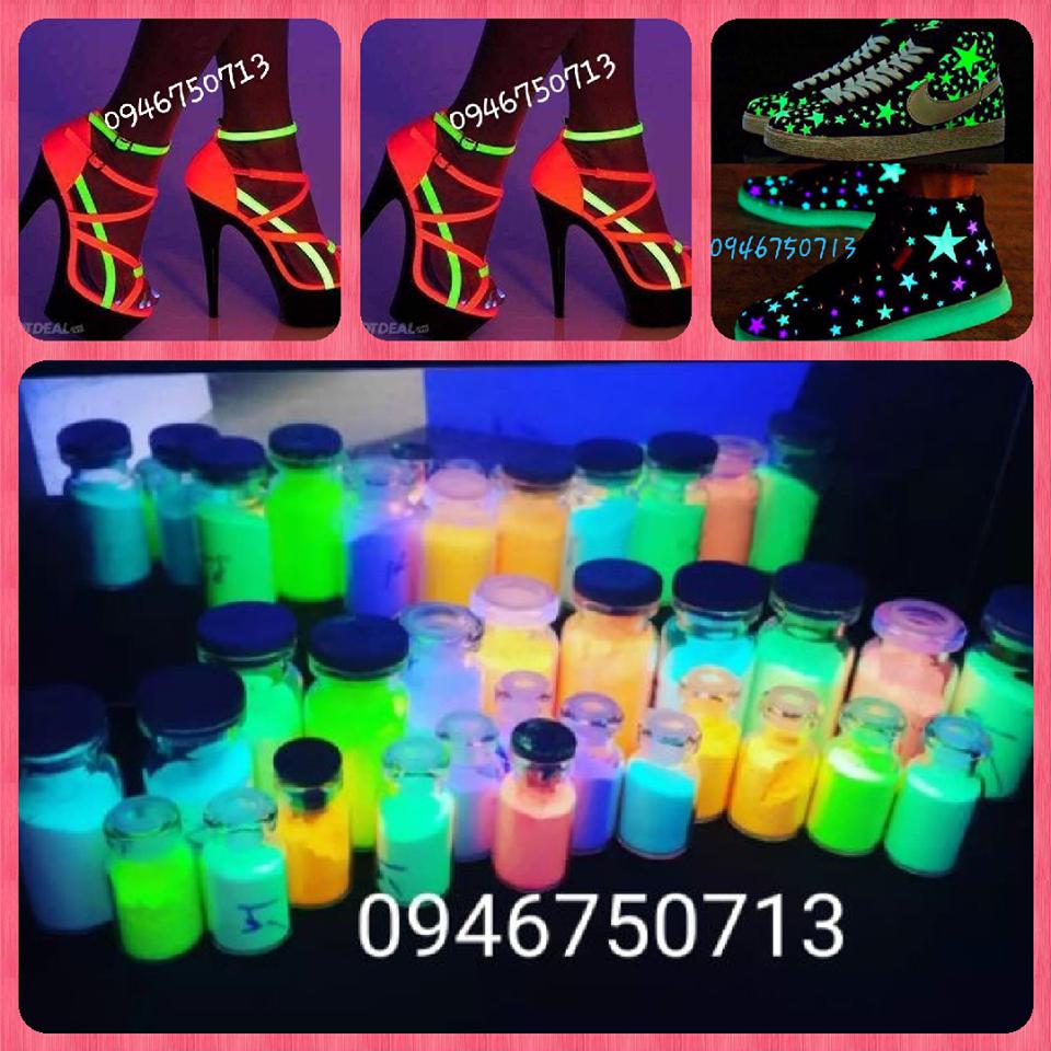 COMBO 7 LỌ BỘT DẠ QUANG( KÈM TẶNG SƠN PHA)