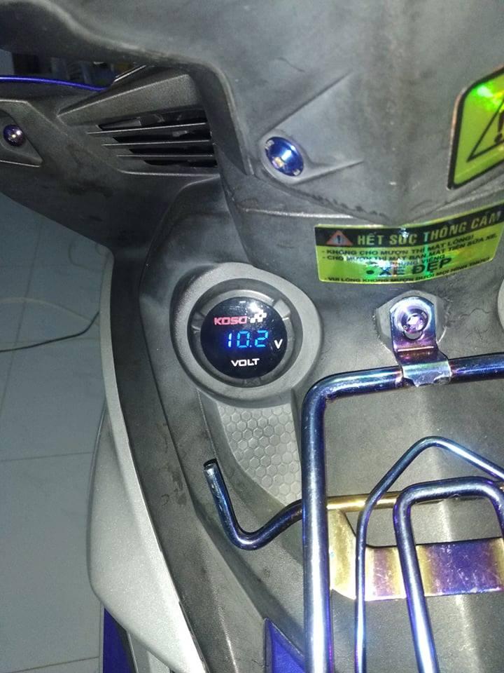 đồng hồ báo voll bình koso.