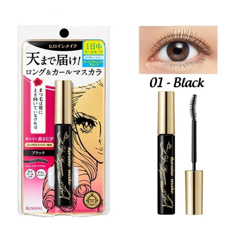 Chuốt mi KissMe Herone Make Super Water Proof Mascara (new)