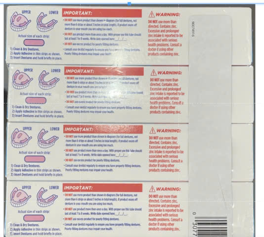 Keo dán hàm răng giả Fixodent 68gr