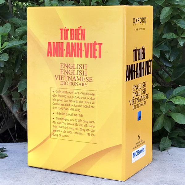 Sách - Từ điển Anh - Anh - Việt ( Bìa Vàng) - McBooks