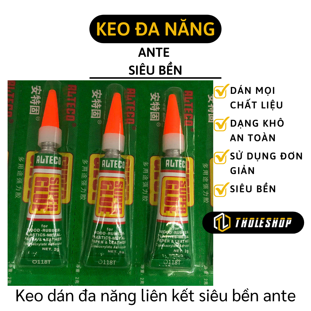 Keo dán đa năng siêu dính mọi chất liệu - Keo dán chất lượng cao cực chắc - Keo dán các đồ vật - Keo dán giày dép công nghệ cao siêu dính