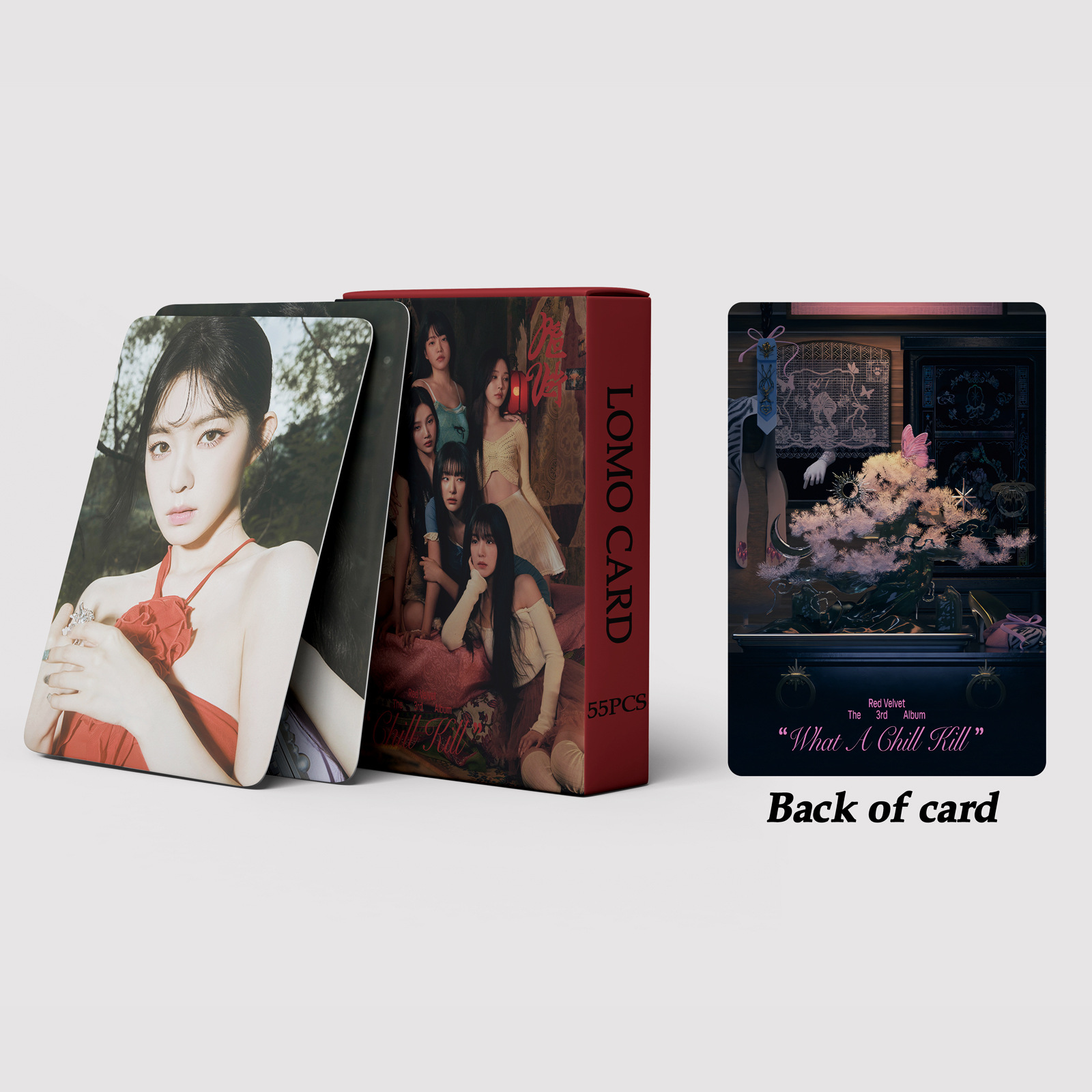 Set 55 lomo card Red Velvet - Chill Kill 2023