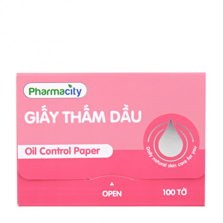 Giấy thấm dầu Pharmacity (100 tờ/gói)