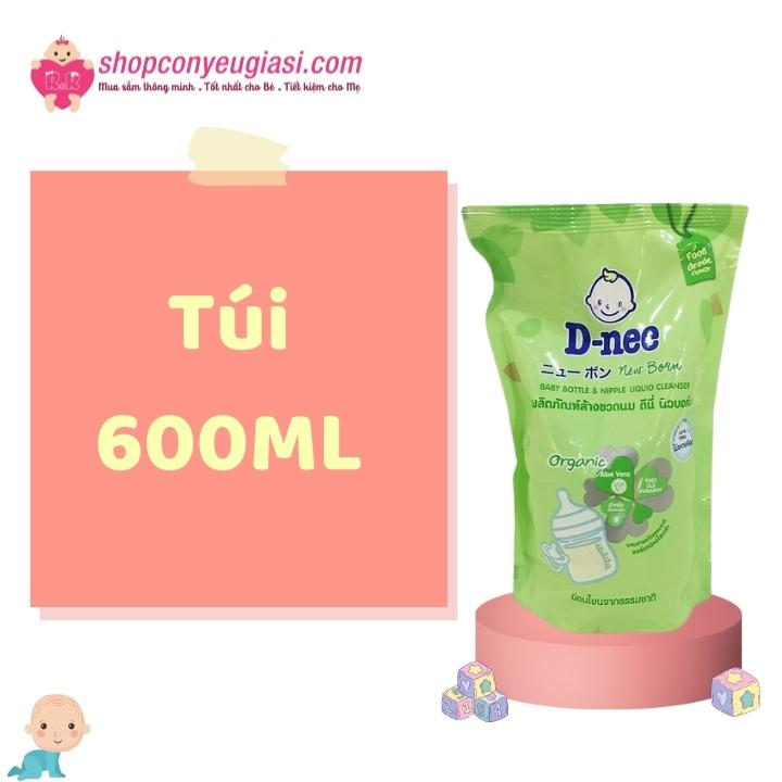 Nước Rửa Bình Sữa Dnee Chai 620ml/Túi 600ml - Thái Lan