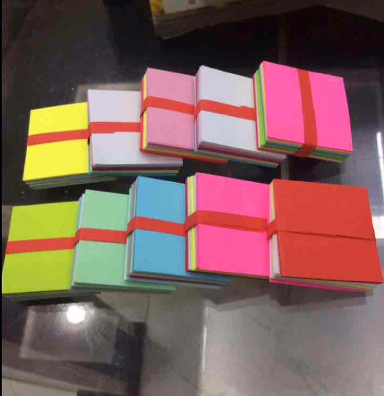 Giấy gấp hạc 4*4cm