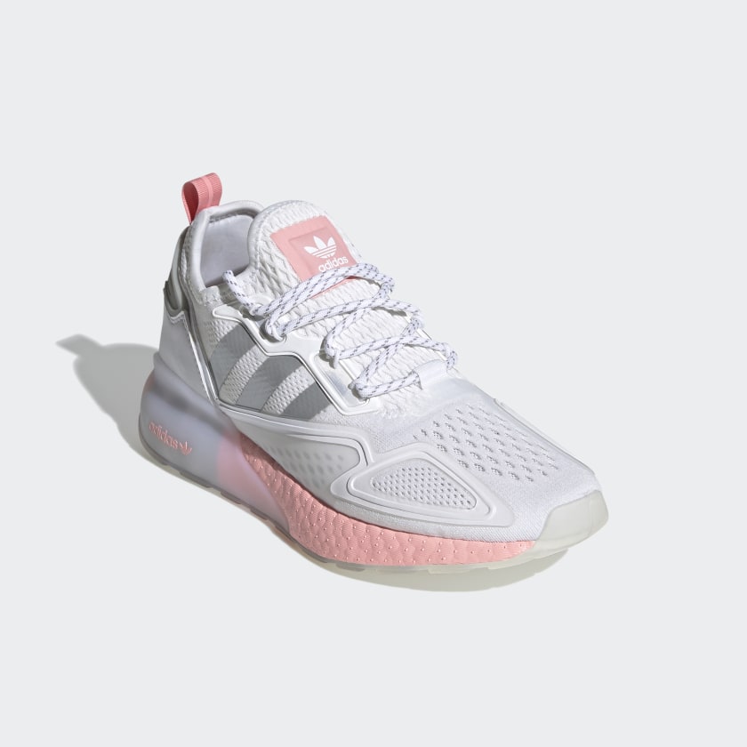 Giày Adidas Zx2K trắng hồng