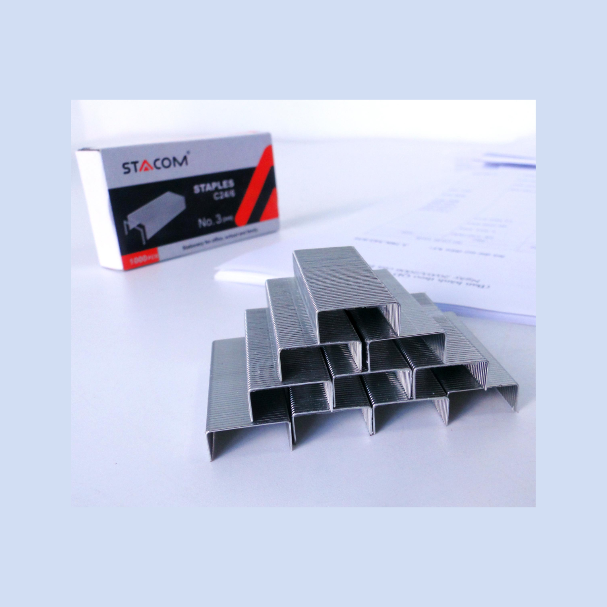 Kim Bấm No.3 (24/6) STACOM - Hộp Lớn 10 Hộp Nhỏ