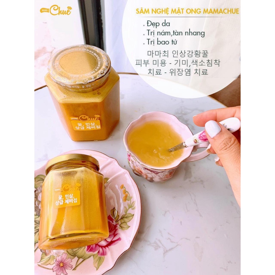 [MUA 1 TẶNG 1] Sâm nghệ mật ong Hàn Quốc Mamachue Chính Hãng.