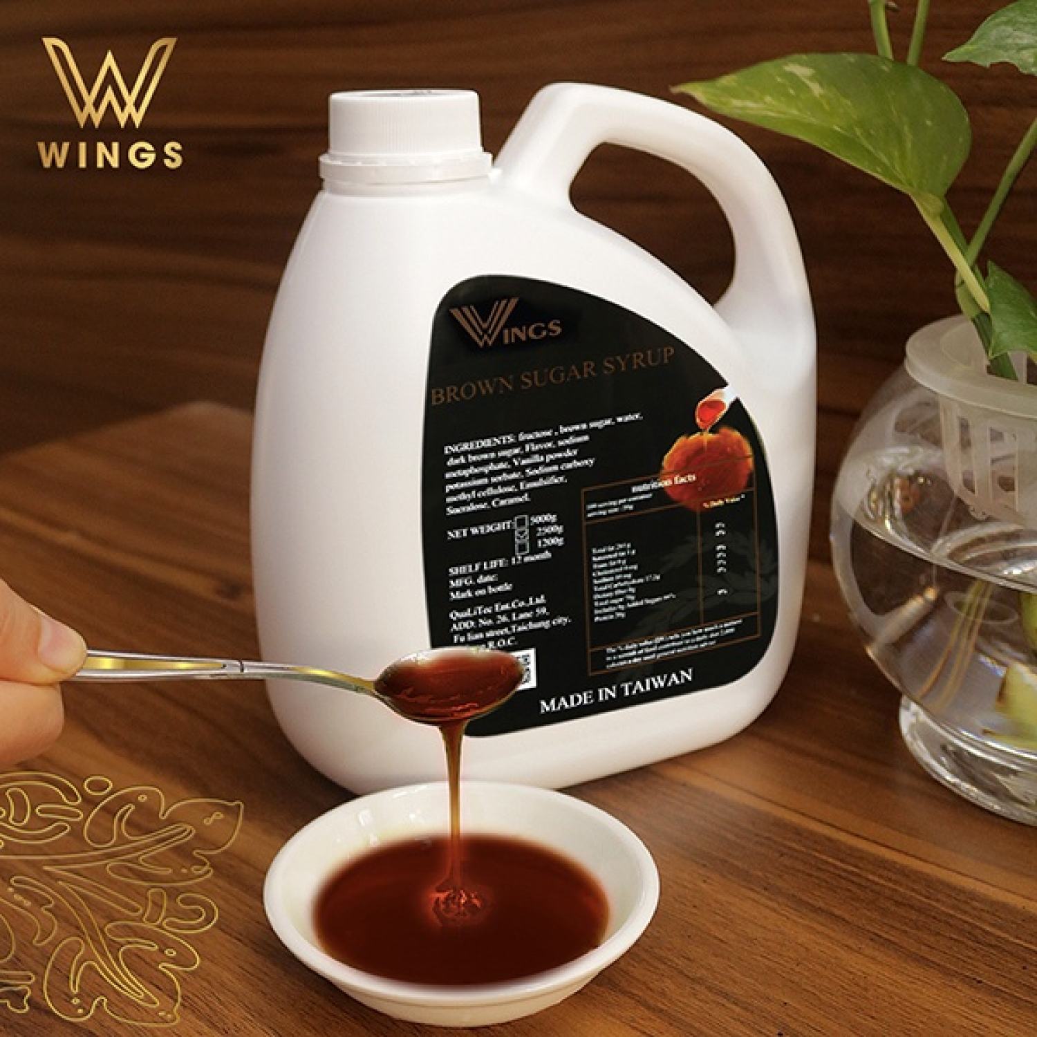 Siro đường đen Wings