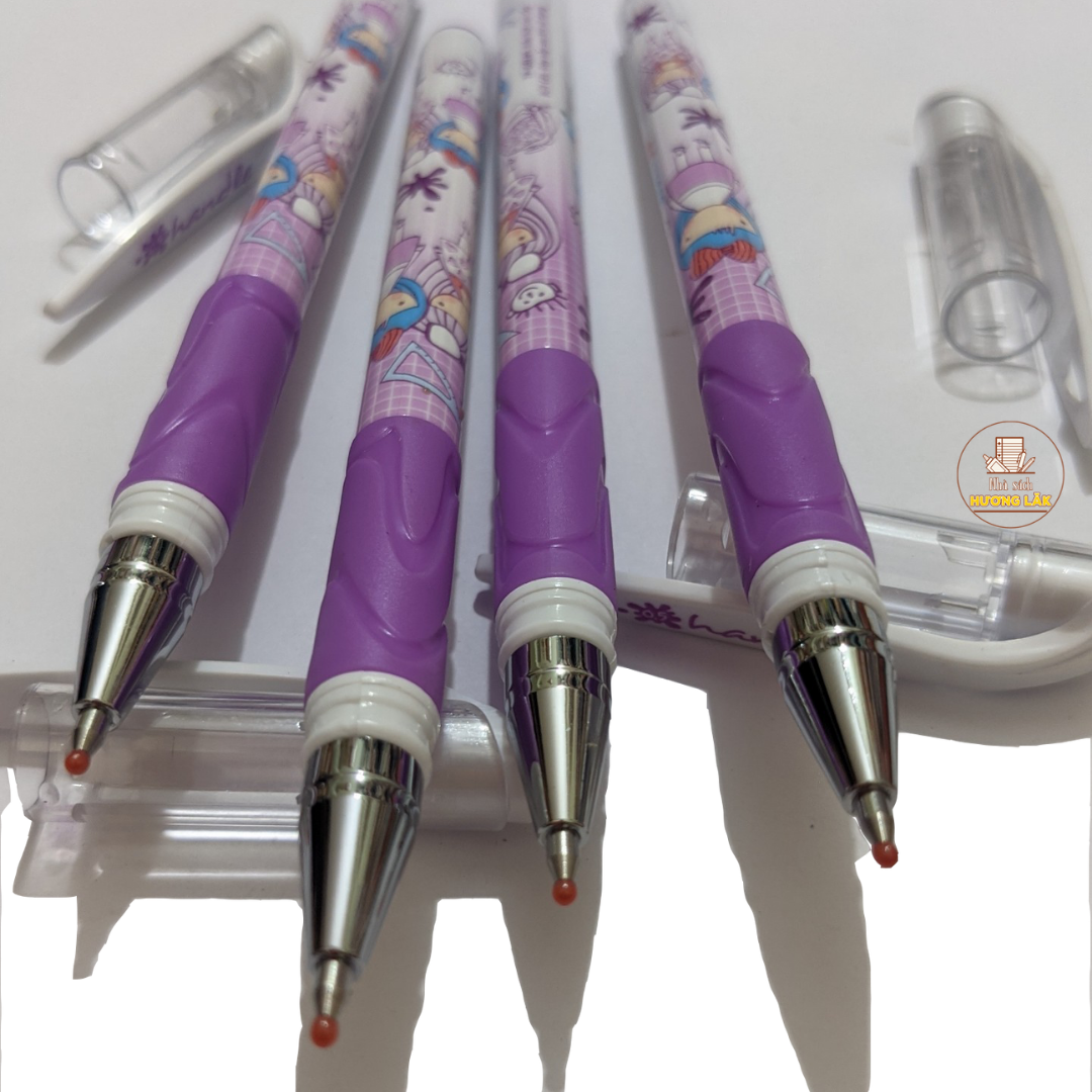 Bút Gel Điểm 10 Handle TP-GEL01, mực tím  (combo 2 cây)