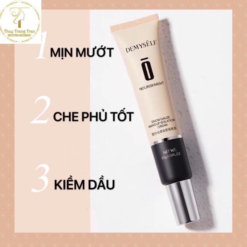 [Freeship] KEM LÓT DEMYSELF CHE KHUYẾT ĐIỂM SÁNG MỊN DA