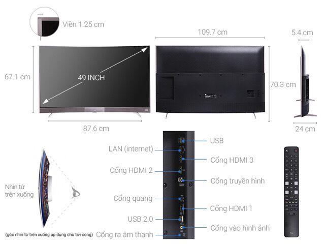 Điều Khiển SmartTV TCL ( LP49P3-CF )