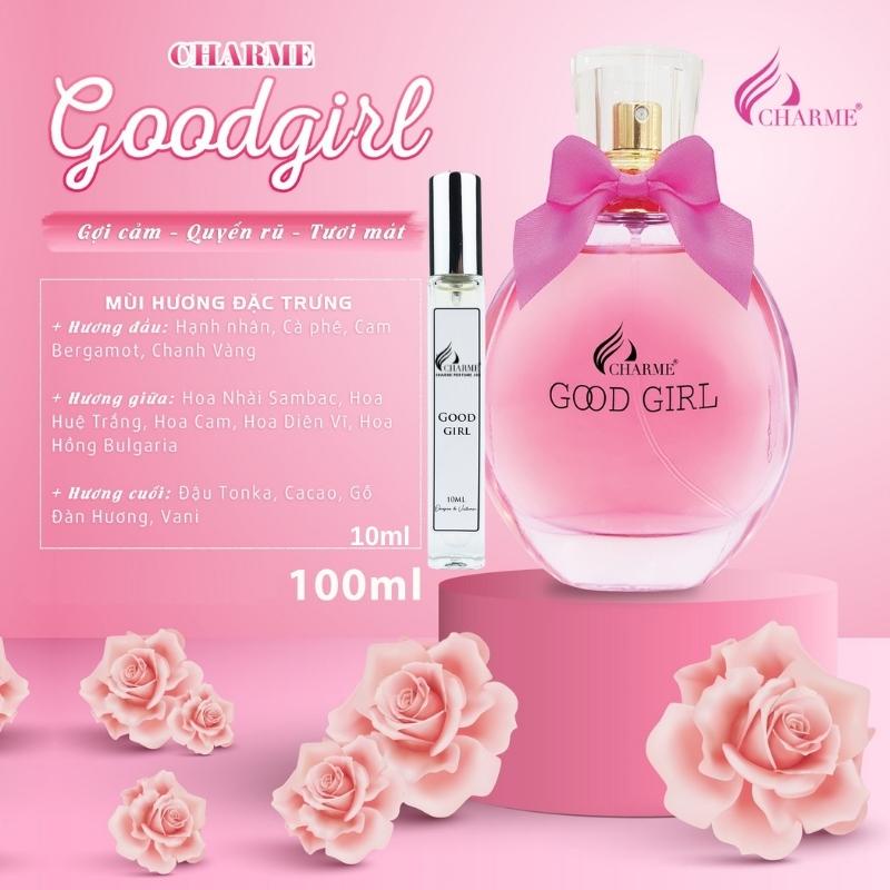 Nước hoa nữ CharmeGoodGirl 100ml