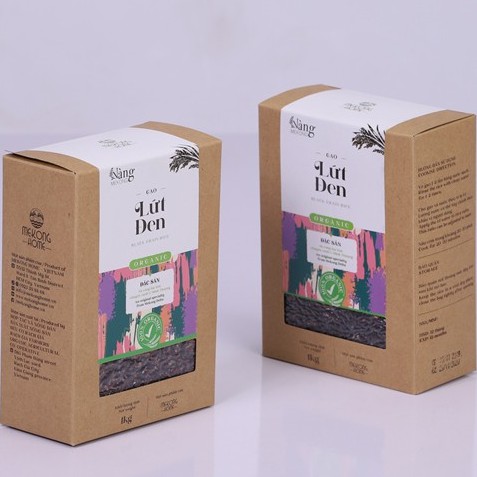 Gạo Hữu Cơ - Gạo LỨT ĐEN 1kg