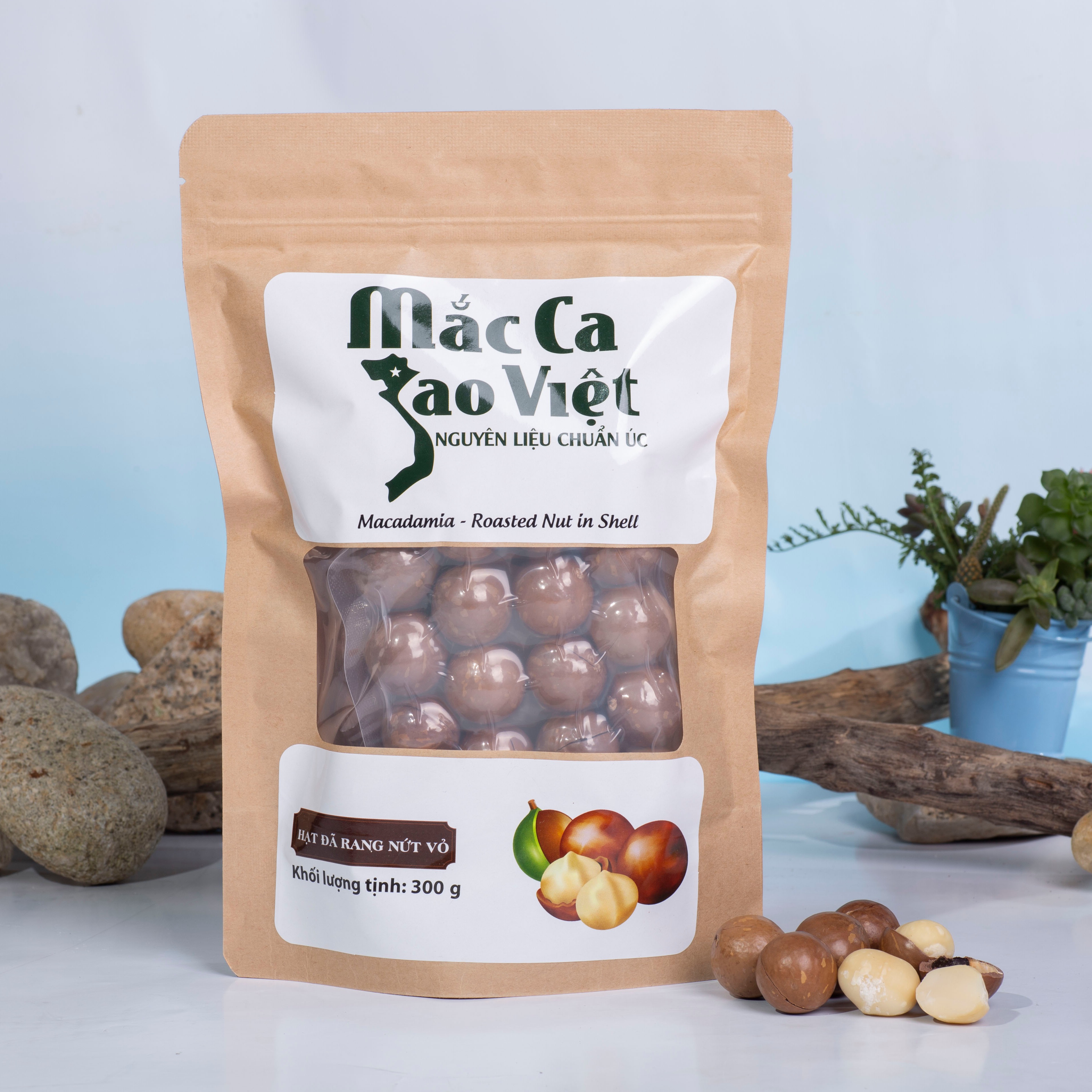 MẮC CA SAO VIỆT 300GR - 100% Hạt Macca cao cấp ÚC