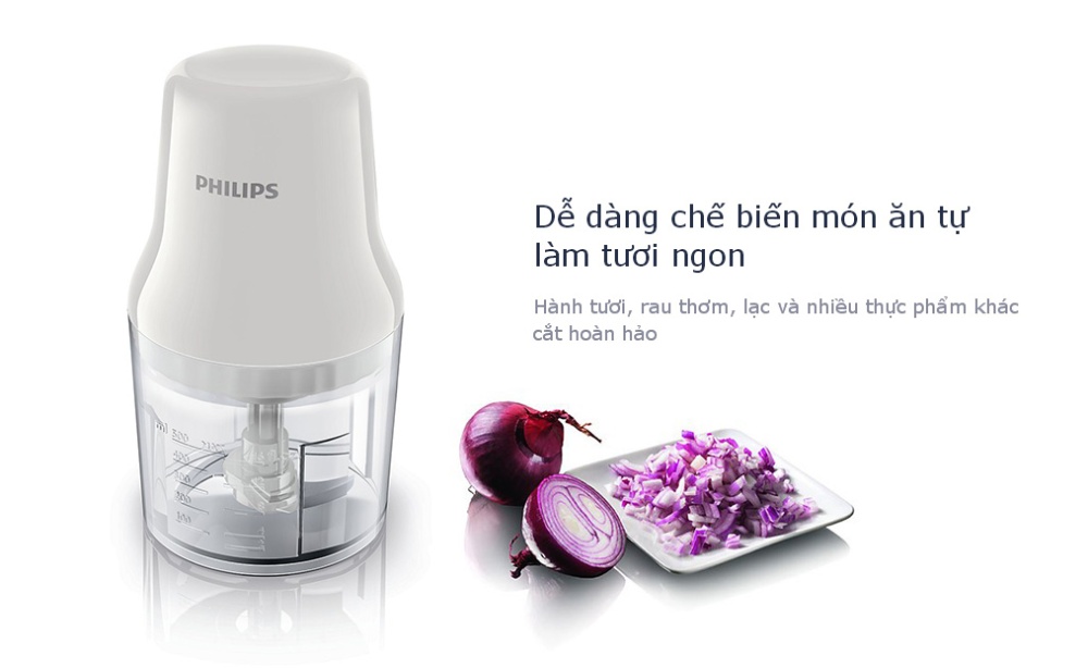 Máy Xay Thịt Philips HR1393 (0.7L) - Hàng chính hãng