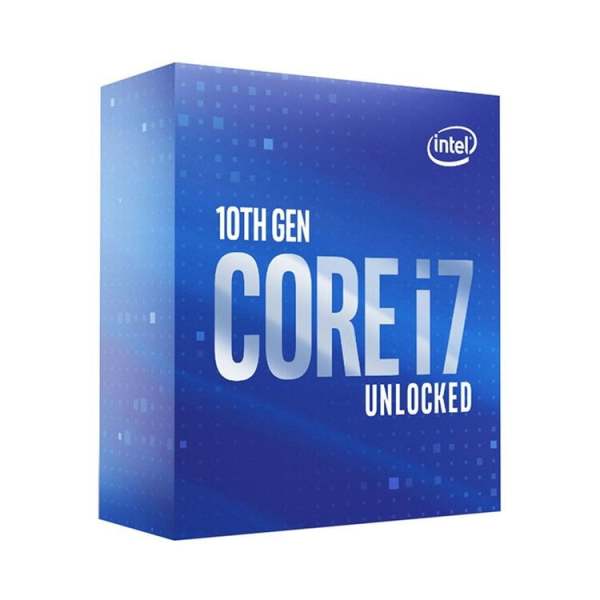 Bảng giá CPU Intel Core i7-10700KF (3.8GHz turbo up to 5.1Ghz, 8 nhân 16 luồng, 16MB Cache, 125W) - Socket Intel LGA 1200 Phong Vũ
