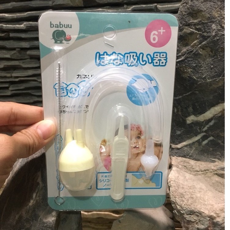 Hút mũi Babuu Nhật an toàn cho bé