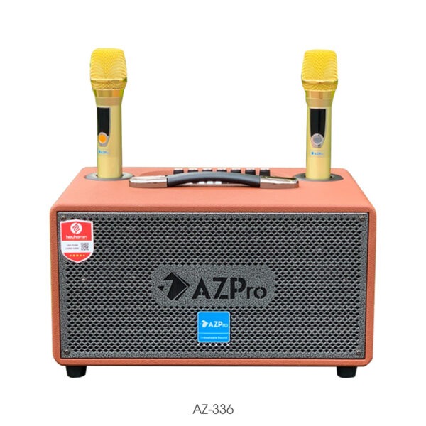 Loa karaoke xách tay Azpro 336 bass 15cm