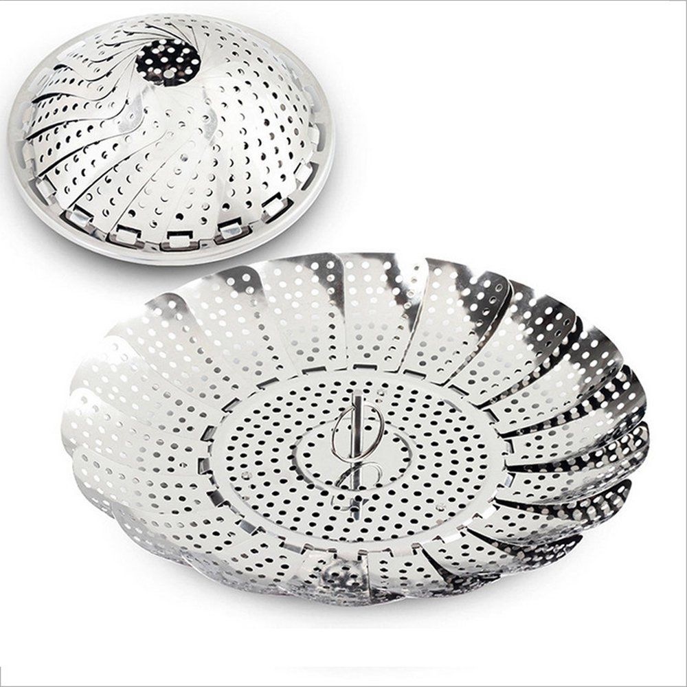 Rổ Hấp - Xửng Hấp Inox Không Gỉ, Kích Thước 24cm