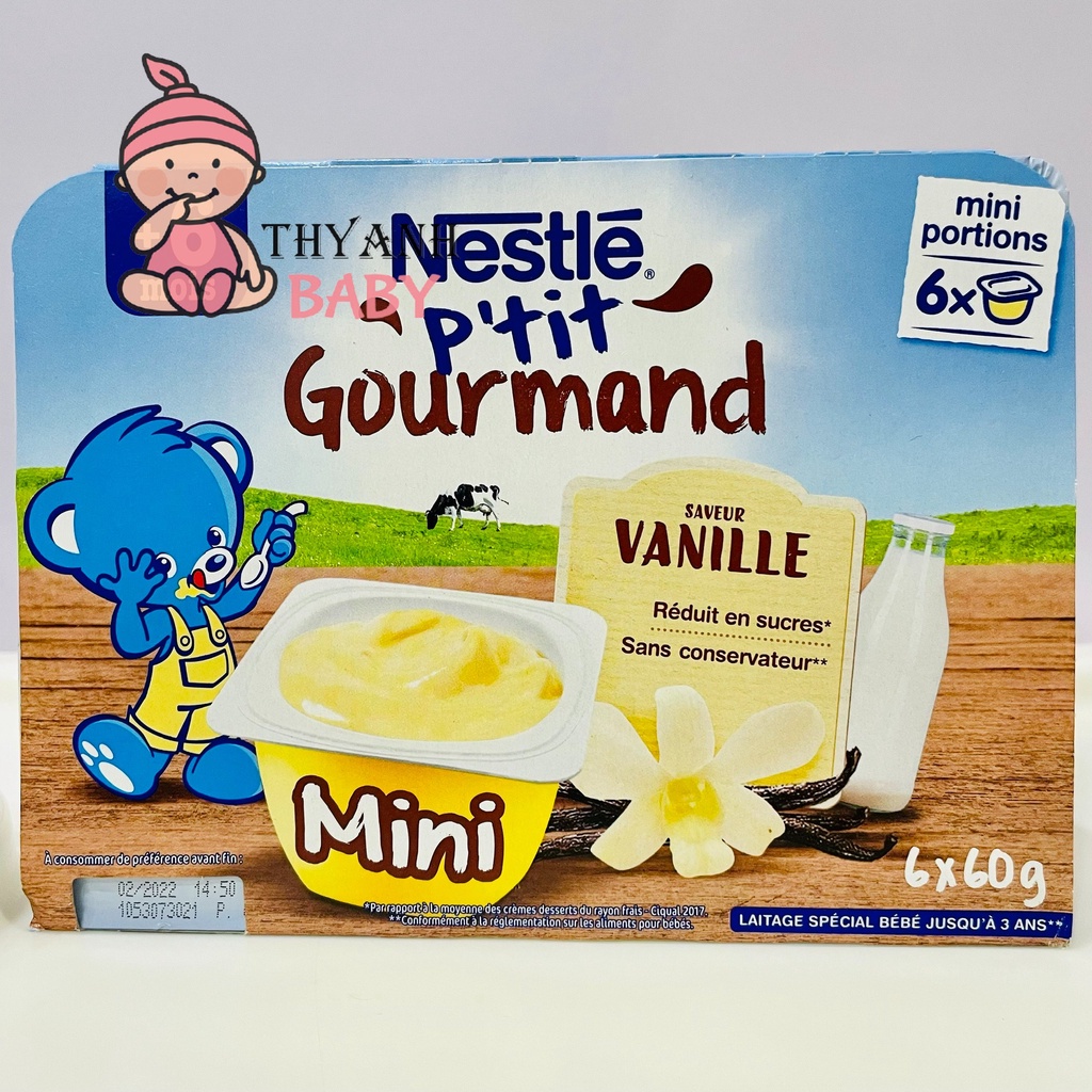 Váng Sữa Nestle Nội Địa Pháp Cho Bé Từ 6m+