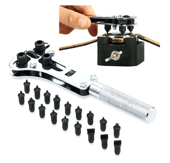 Dụng cụ mở đáy thay pin đồng hồ