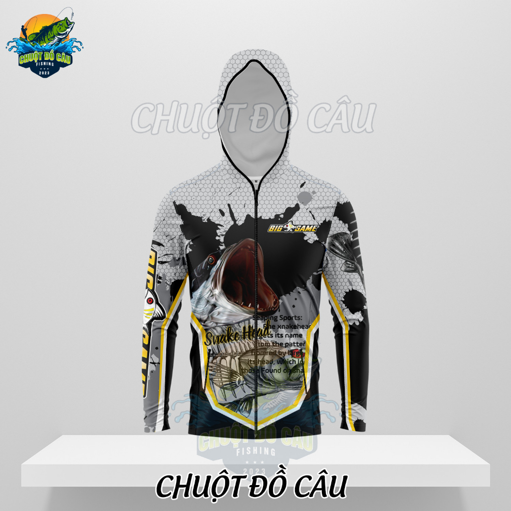 Áo khoác câu cá chống nắng Big Game