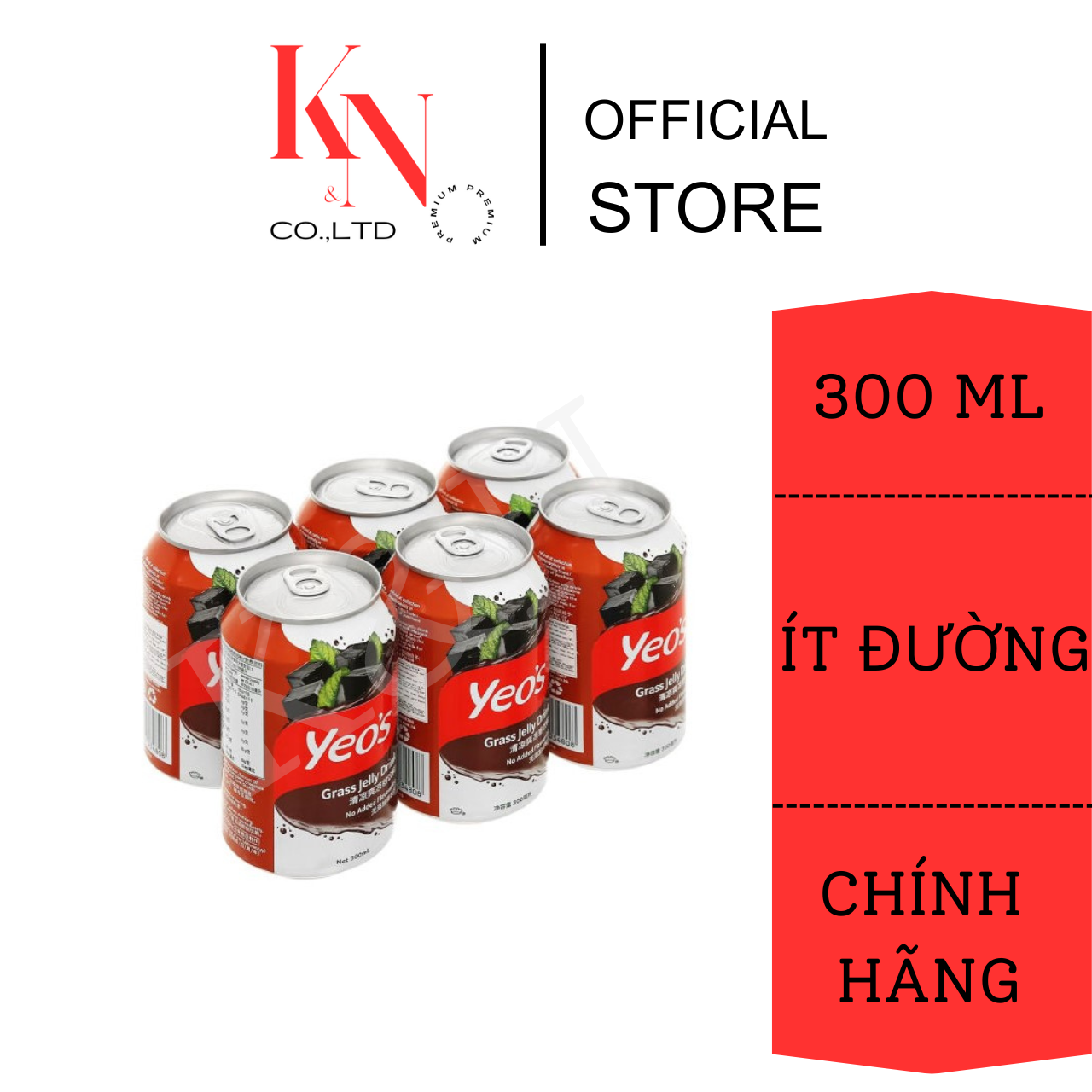 【6 Lon】Nước Sương Sáo YEO’S