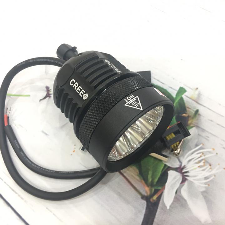 Bộ đèn trợ sáng L9X - 9 bóng LED ánh sáng Trắng độ ô tô, xe máy siêu chất
