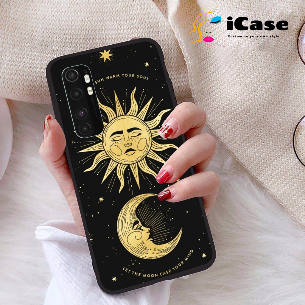 Ốp lưng Xiaomi Mi Note 10 Lite viền dẻo TPU BST SUN
