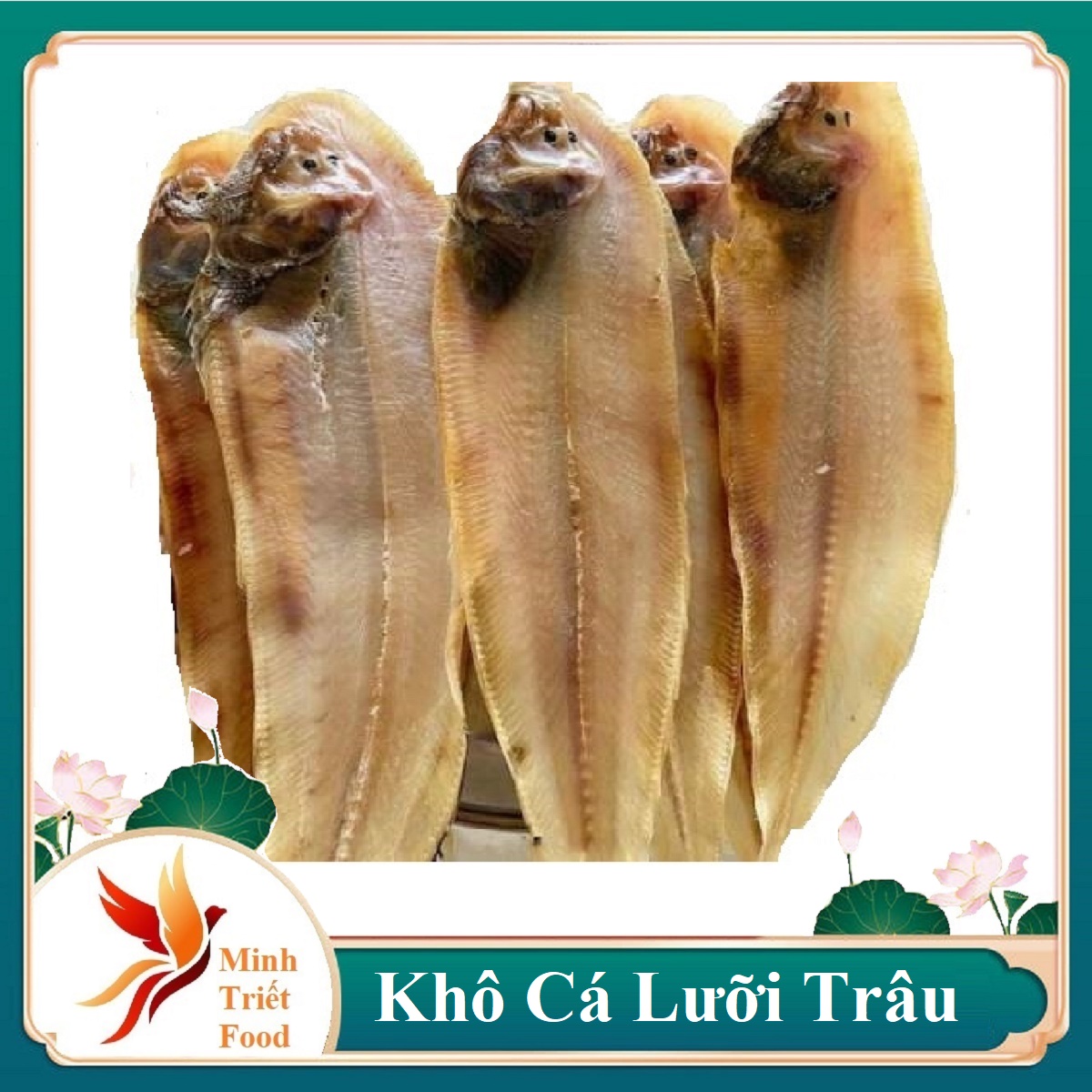 KHÔ CÁ LƯỠI TRÂU LOẠI TRUNG    ĐẶC SẢN MINH TRIẾT CÀ MAU