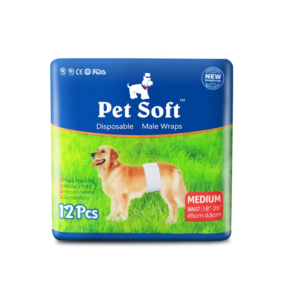 [HCM]TÃ BỈM CHO CHÓ PETSOFT - CHÓ ĐỰC