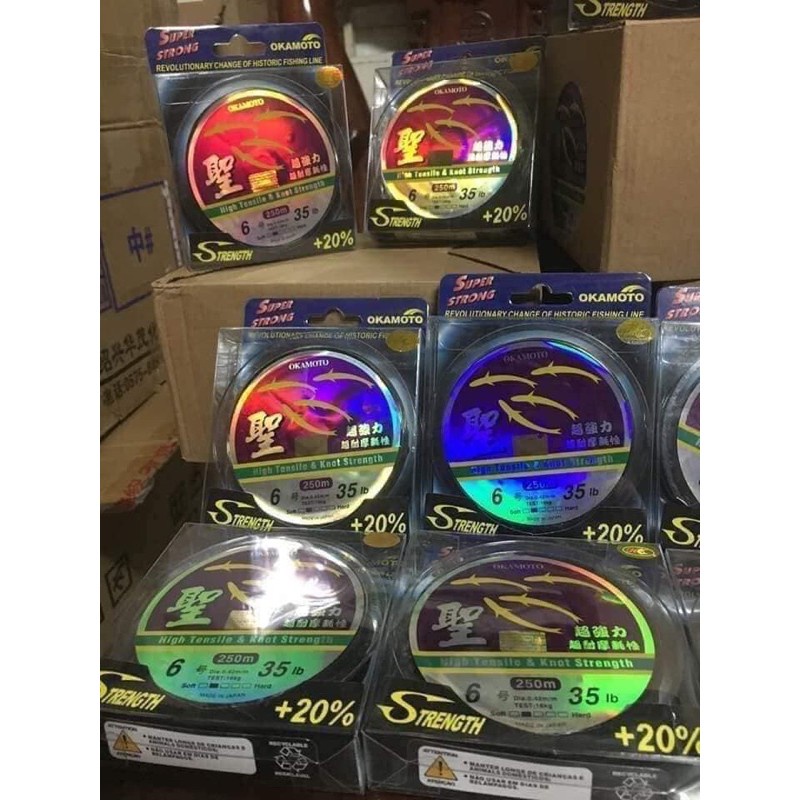🐋 cước câu cá - cước 4 con cá 🐋