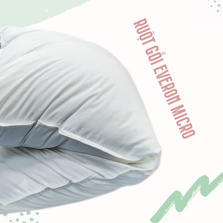 [EVERON] Ruột Gối Đầu Micro 45*65cm