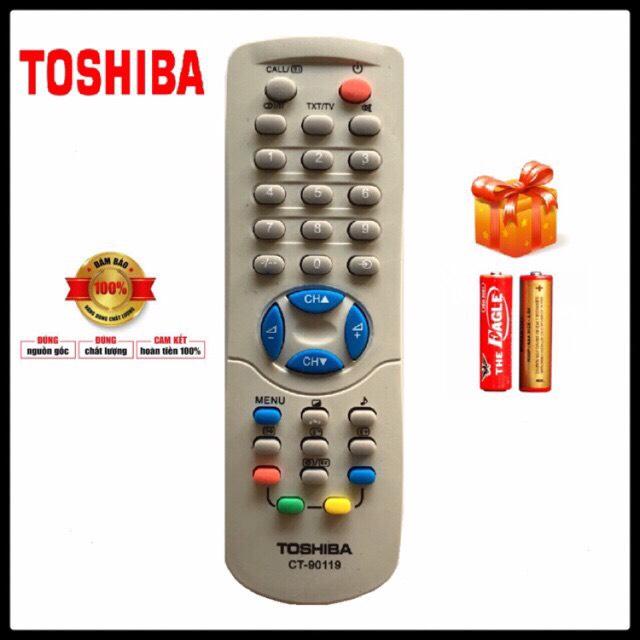 Bảng giá Điều khiển ti vi TOSHIBA CRT ( CT-90119 )
