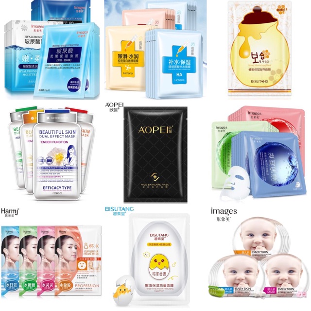 Combo 200 mặt nạ lộn xộn