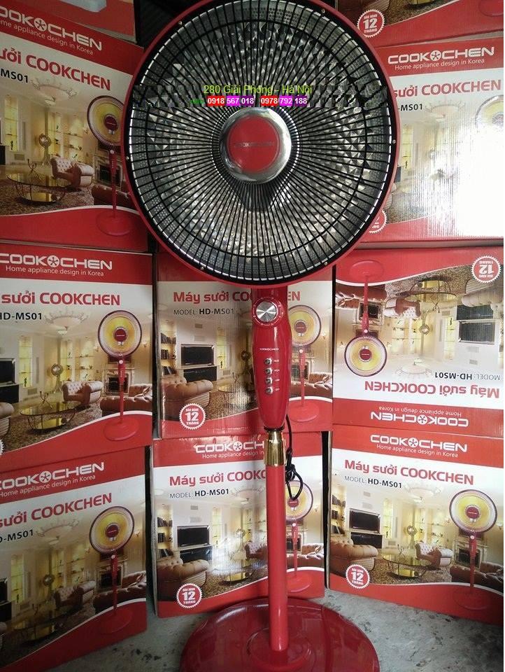 Quạt sưởi Cookchen HD-MS01( có hẹn giờ)