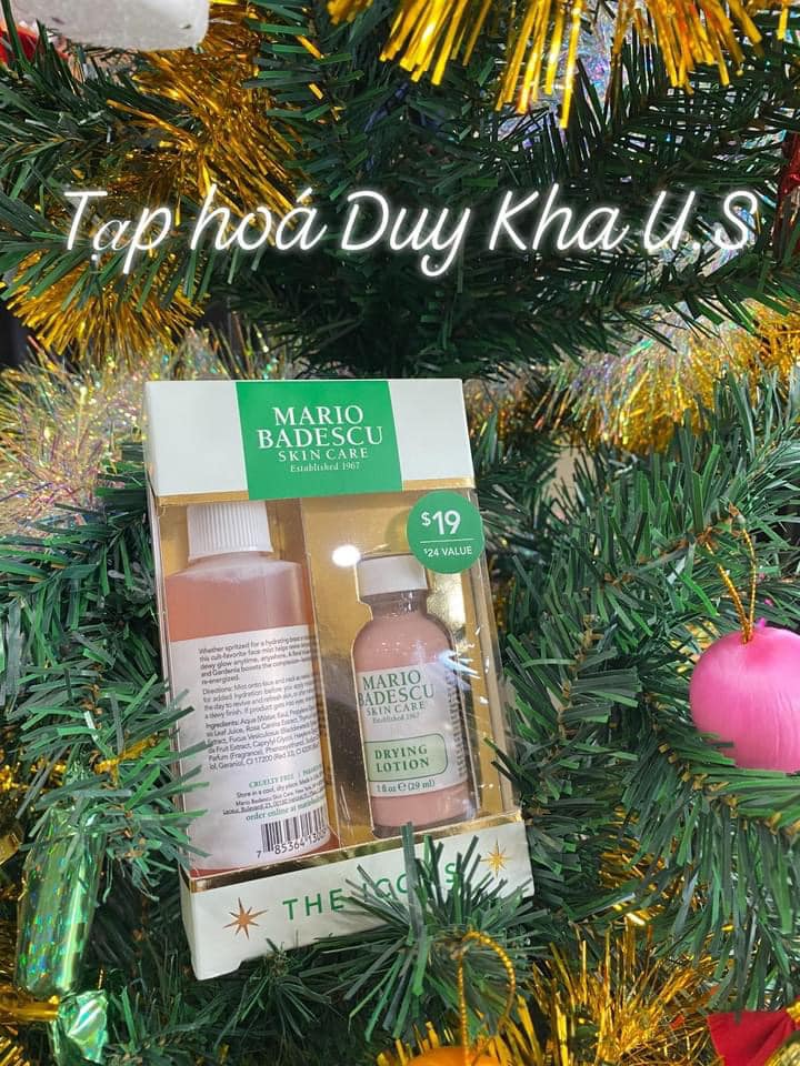 Set Xịt Chấm mụn thần thánh Mario Badescu