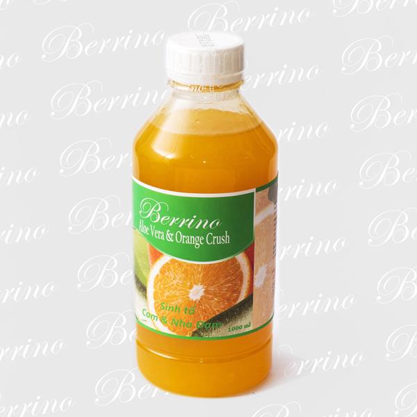 Sinh tố cam nha đam Berrino Berrino Aloe Vera & Orange Crush 1L