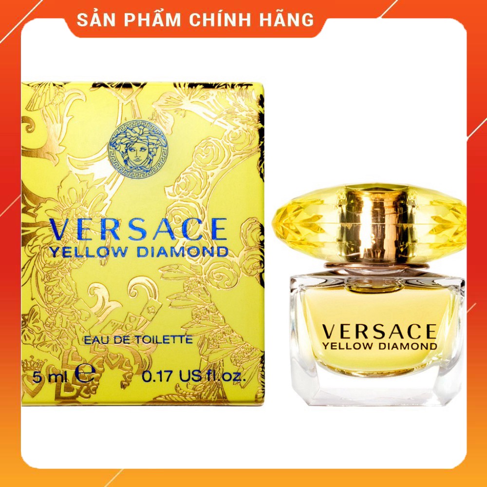 Nước hoa nữ versace yellow diamond edt 5ml