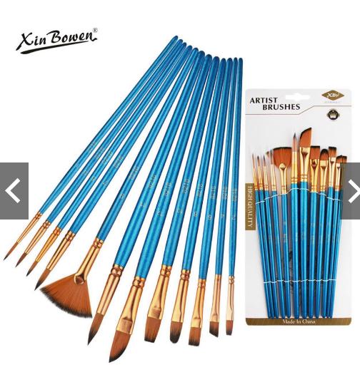 Bộ cọ vẽ học sinh 10 cây